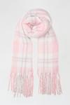 Dorothy Perkins Check Heavy Brushed Blanket Scarf thumbnail 1