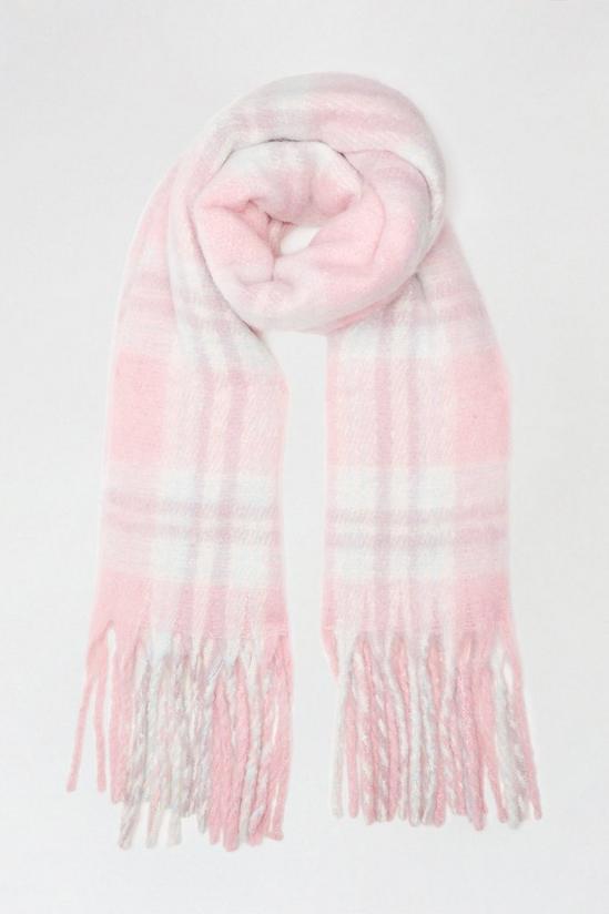 Dorothy Perkins Check Heavy Brushed Blanket Scarf 1