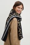 Dorothy Perkins Large Scale Leopard Print Scarf thumbnail 2