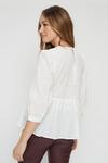 Dorothy Perkins Embroidered Volume Sleeve Blouse thumbnail 3