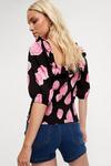 Dorothy Perkins Spaced Rose Print Square Neck Top thumbnail 3