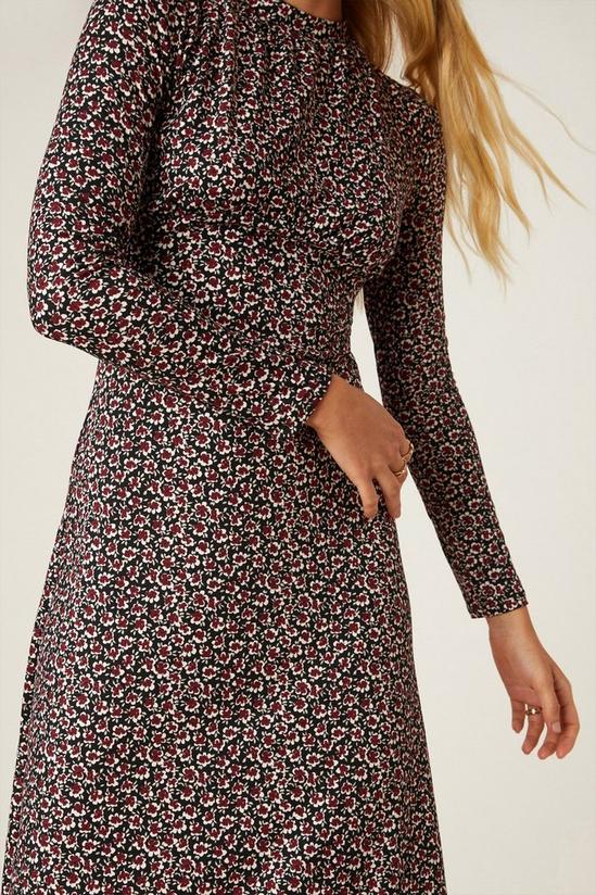 Dorothy Perkins Floral Soft Touch Midi Dress 4