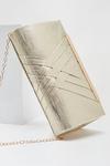 Dorothy Perkins Gold Textured Clutch Bag thumbnail 3