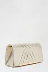 Dorothy Perkins Gold Textured Clutch Bag thumbnail 4