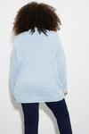 Dorothy Perkins Curve Cable Knit High Neck Jumper thumbnail 3