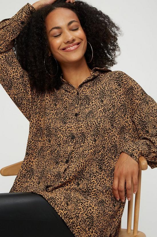Dorothy Perkins Tall Leopard Print Shirt 1