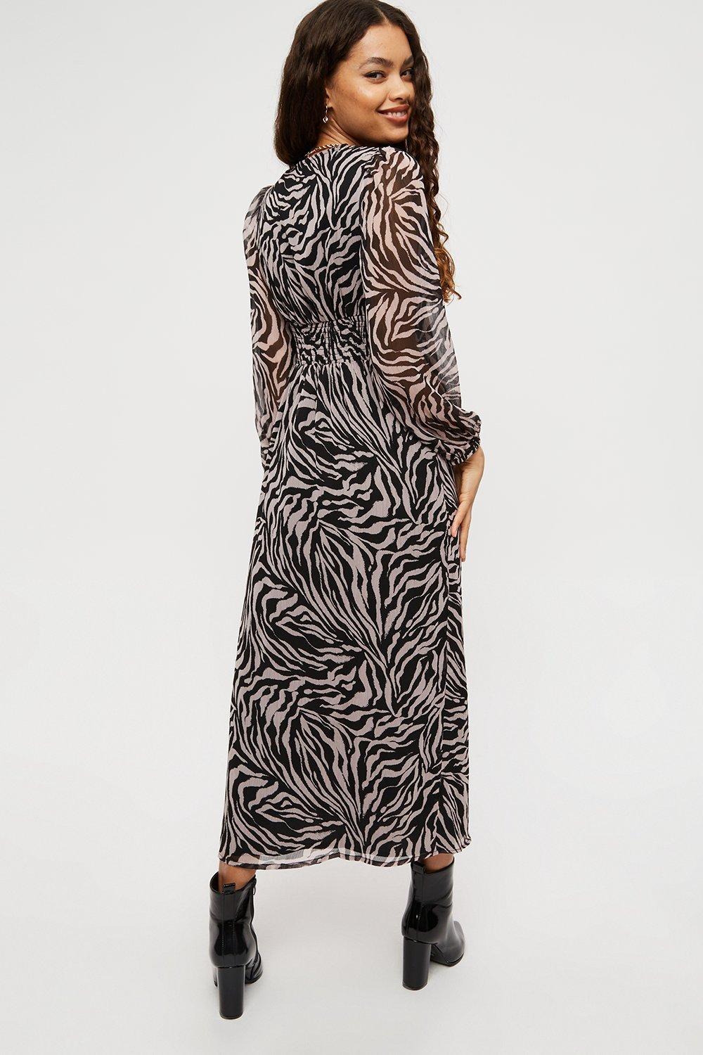 Dorothy perkins zebra outlet print dress