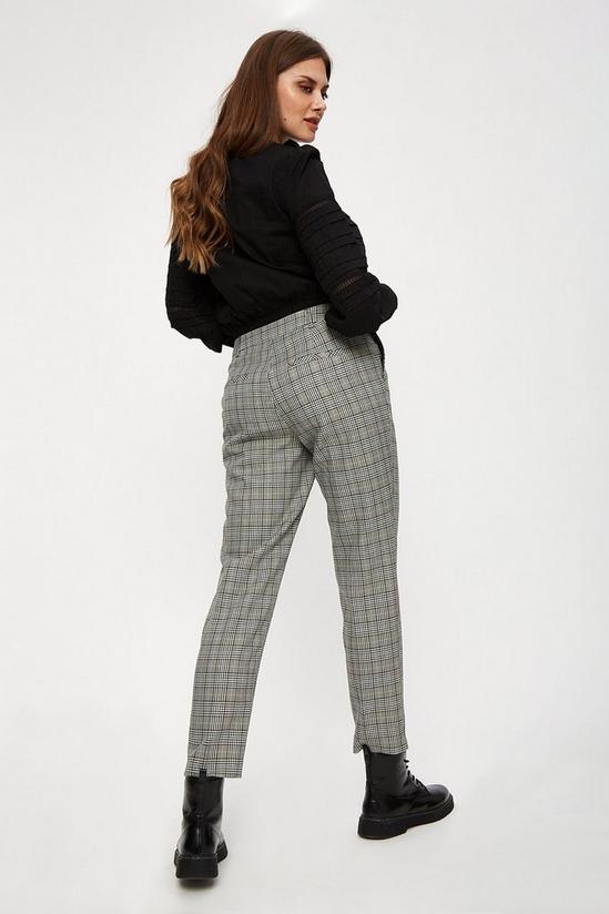 Dorothy Perkins Tall Grey Check Trousers 3