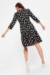 Dorothy Perkins Tall Spot Print 3q Sleeve Mini Dress thumbnail 3