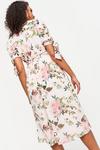 Dorothy Perkins Maternity Garden Floral Tie Sleeve Midi Dress thumbnail 3