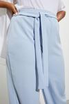 Dorothy Perkins Curve Wide Leg Belted Trousers thumbnail 4