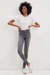 Dorothy Perkins Tall Grey Frankie Skinny Jeans thumbnail 2