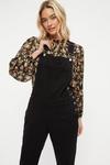 Dorothy Perkins Relaxed Fit Dungaree thumbnail 2
