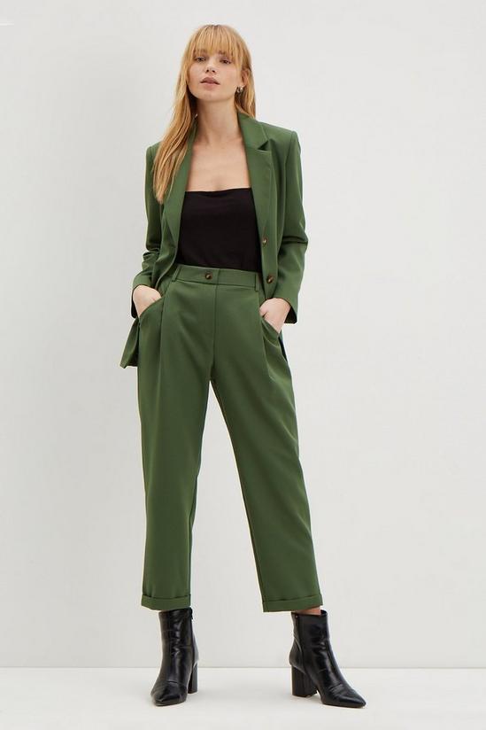Dorothy Perkins Petite Relaxed Tailored Trousers 1