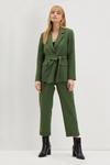 Dorothy Perkins Petite Relaxed Belted Blazer thumbnail 2