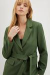 Dorothy Perkins Petite Relaxed Belted Blazer thumbnail 4