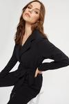 Dorothy Perkins Jersey Belted Blazer thumbnail 1