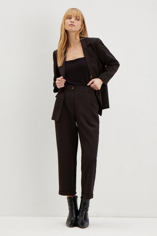 Dorothy Perkins Petite Relaxed Tailored Trousers 1
