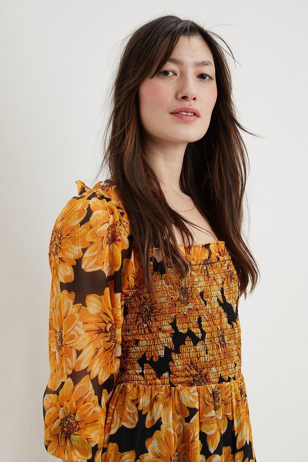 Dorothy perkins sunflower on sale dress