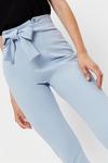 Dorothy Perkins Tall Paperbag Slim Tie Waist Belted Trouser thumbnail 4