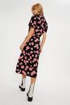 Dorothy Perkins Pink Floral Print Tie Waist Shirt Dress thumbnail 3