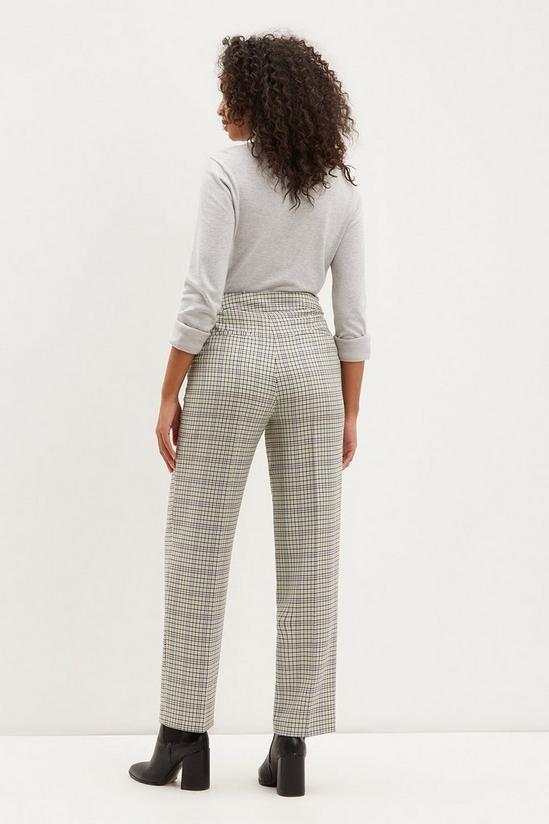 Dorothy Perkins Tall Check Crop Tailored Trousers 3