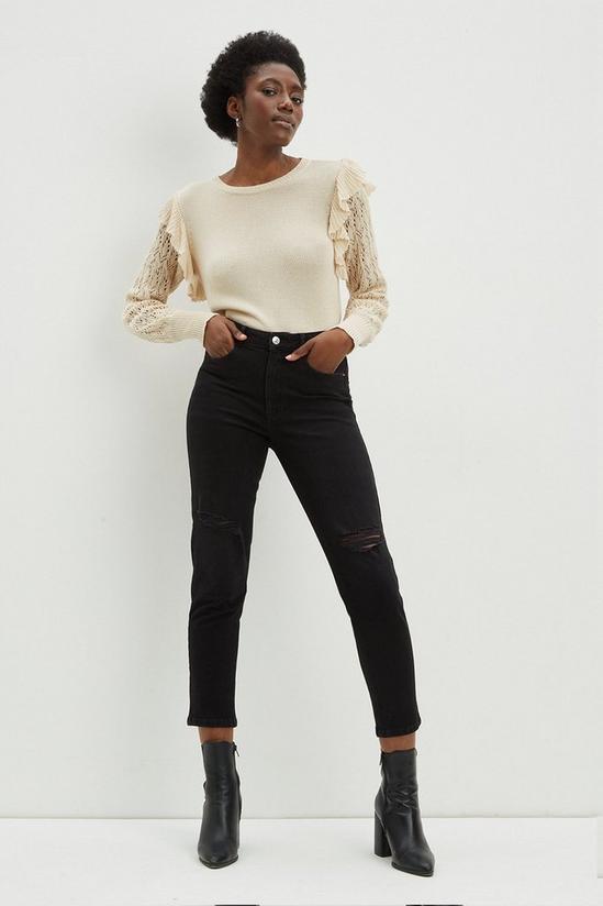 Dorothy Perkins Ripped Mom Jeans 2