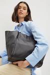 Dorothy Perkins Luxe Leather Large Leather Shopper Bag thumbnail 1