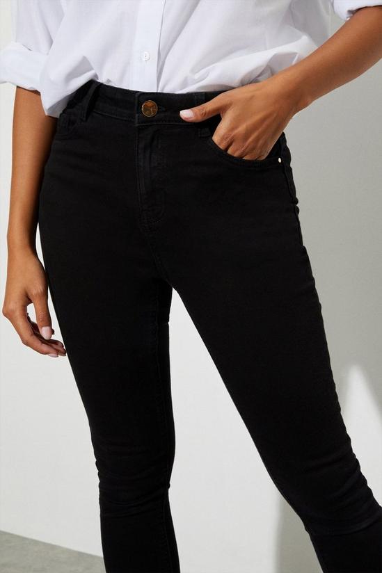 Dorothy Perkins Petite Black Shape And Lift Jeans 4