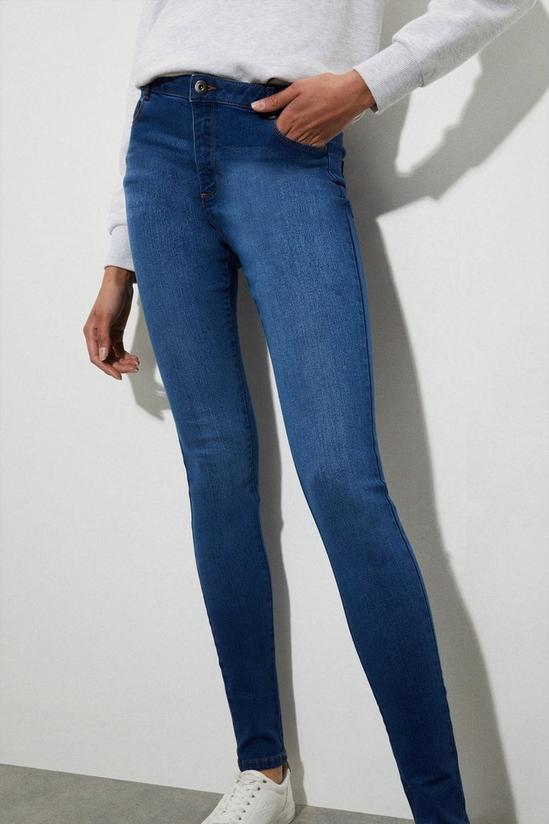 Dorothy Perkins Tall Mid Wash Skinny Ellis Jeans 4