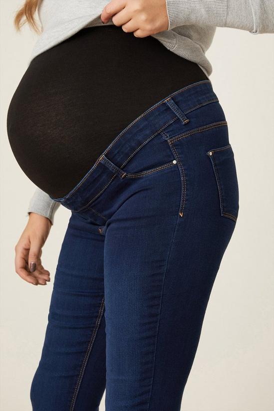 Dorothy Perkins Maternity Indigo Over Bump Frankie Jeans 4