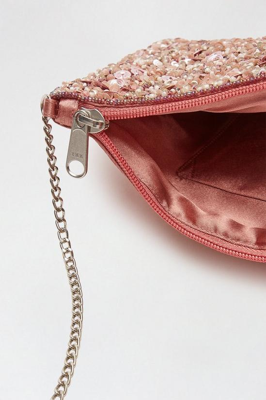 Dorothy Perkins Sequin Embellished Clutch Bag 4