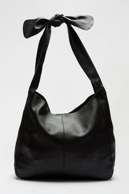 Dorothy Perkins Luxe Leather Knot Oversized Slouch Bag 2