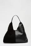 Dorothy Perkins Luxe Leather And Suede Mix Slouch Bag thumbnail 2