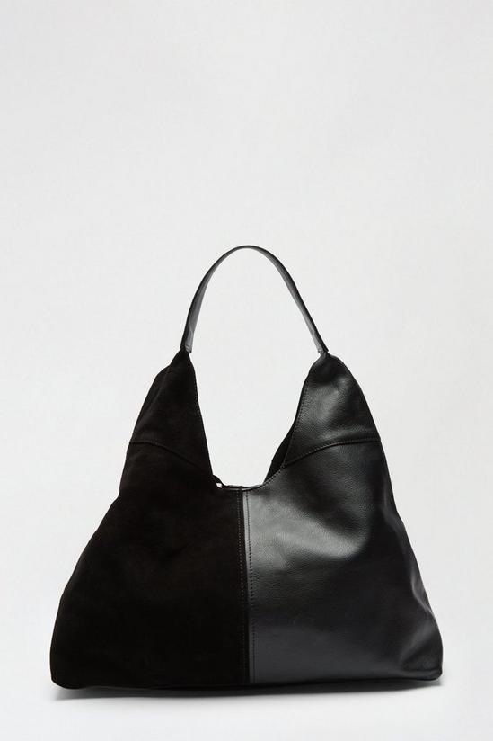 Dorothy Perkins Luxe Leather And Suede Mix Slouch Bag 2