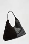Dorothy Perkins Luxe Leather And Suede Mix Slouch Bag thumbnail 3