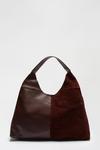 Dorothy Perkins Luxe Leather And Suede Mix Slouch Bag thumbnail 2