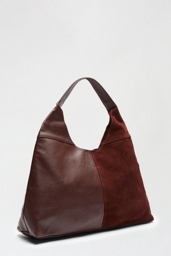 Dorothy Perkins Luxe Leather And Suede Mix Slouch Bag 3