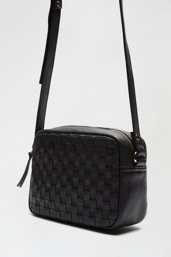 Dorothy Perkins Luxe Leather Woven Cross Body 3