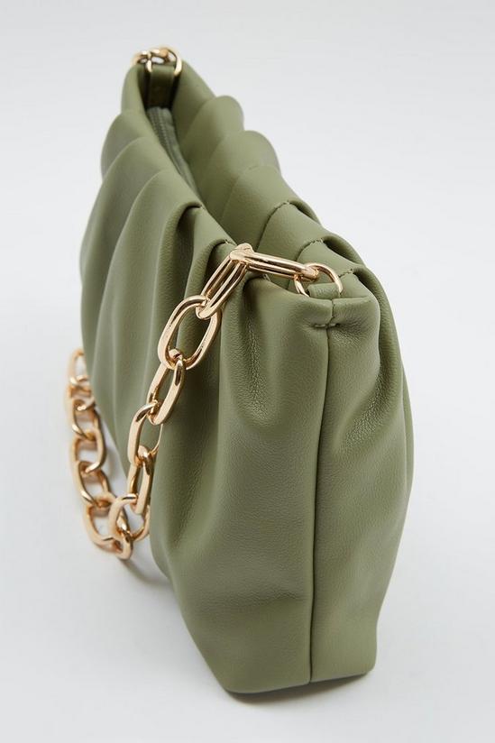 Dorothy Perkins Chain Handle Pleated Clutch 4