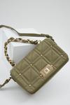 Dorothy Perkins Stud Quilted Top Handle Cross Body thumbnail 3