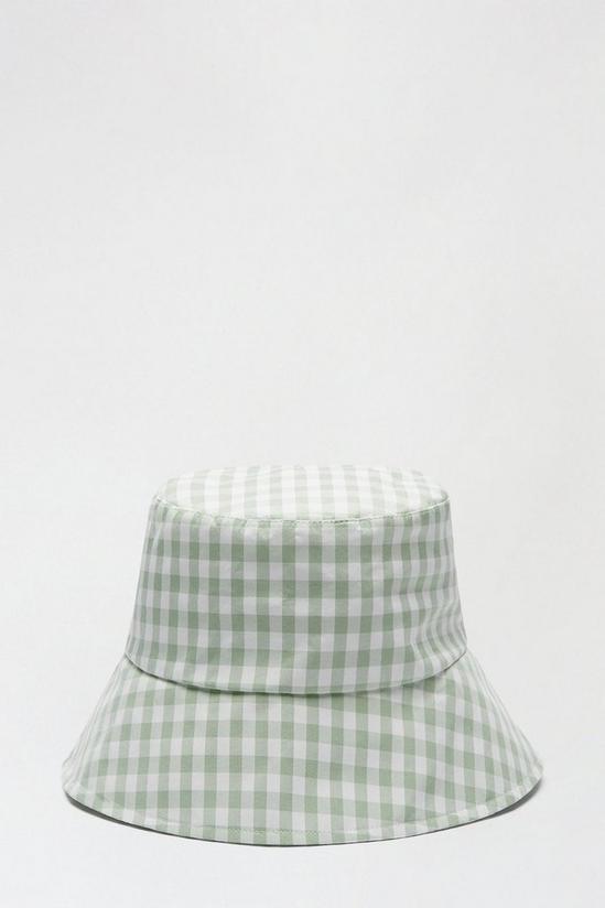 Dorothy Perkins Mint Gingham Bucket Hat 2
