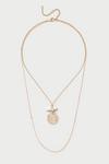 Dorothy Perkins Gold Multi Chain Necklace thumbnail 1