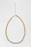 Dorothy Perkins Gold Twist Chain Necklace thumbnail 1