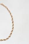 Dorothy Perkins Gold Twist Chain Necklace thumbnail 2