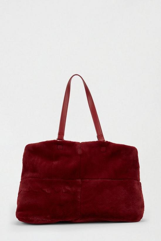 Dorothy Perkins Faux Fur Shopper Bag 2