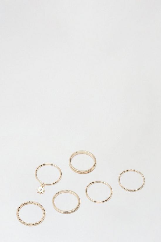 Dorothy Perkins Gold Multi Pack Stacking Rings 2