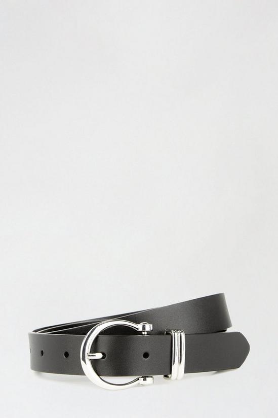 Dorothy Perkins Luxe Leather Classic Buckle Belt 1