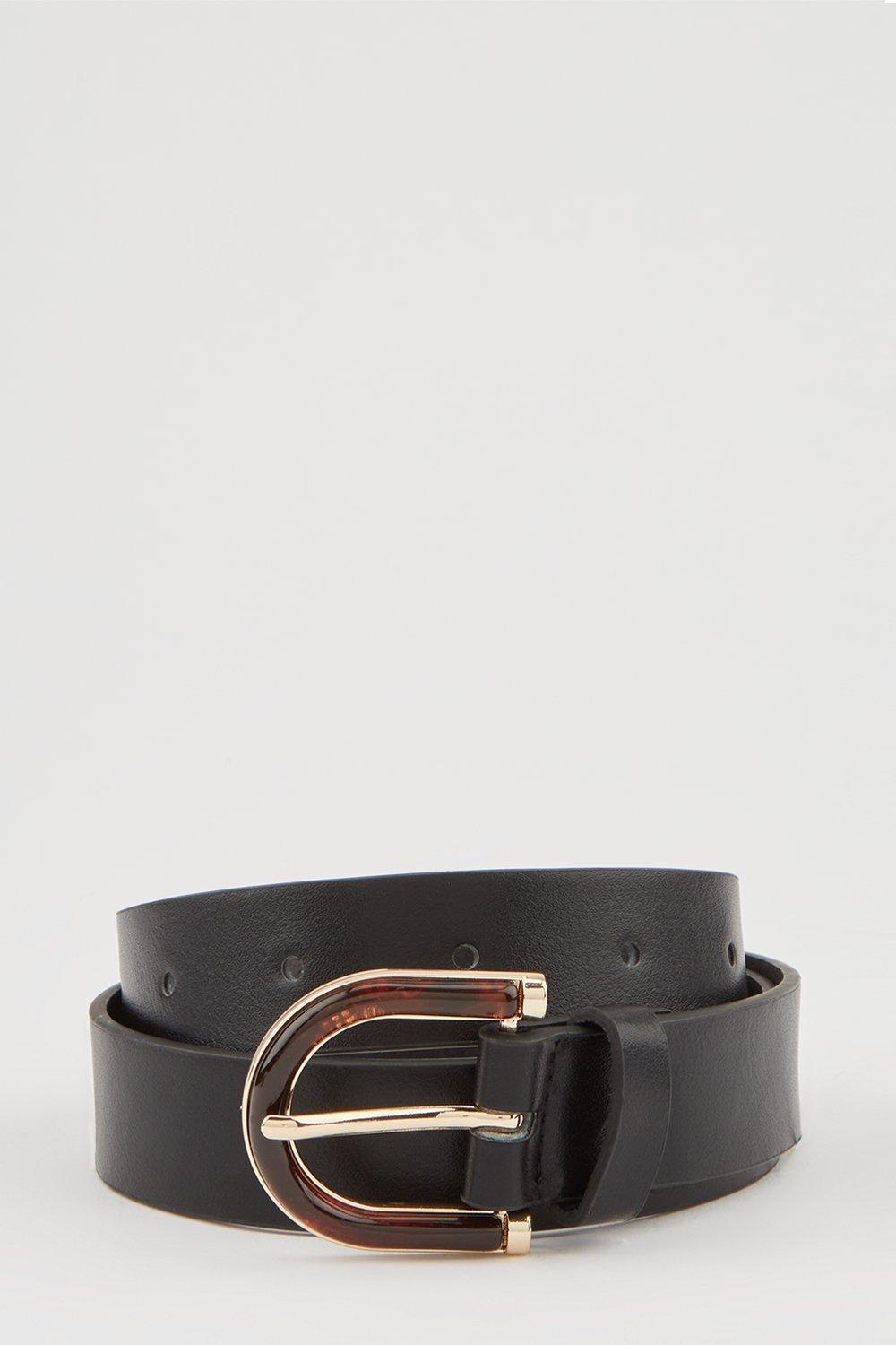 Belts | Tortoiseshell Buckle Belt | Dorothy Perkins