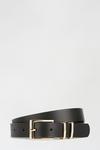 Dorothy Perkins Luxe Leather Square Buckle Belt thumbnail 1